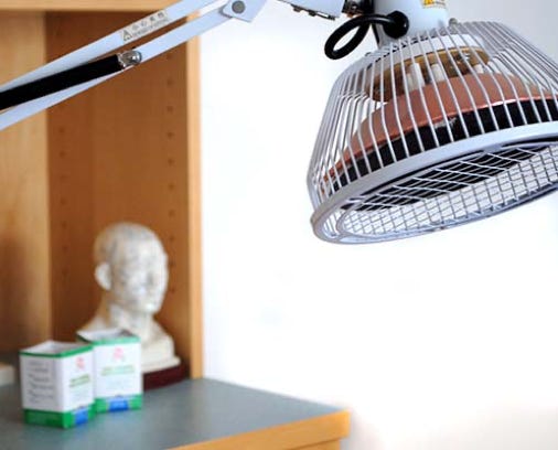 Hausarztpraxis Veenker Bad Bentheim Lampe