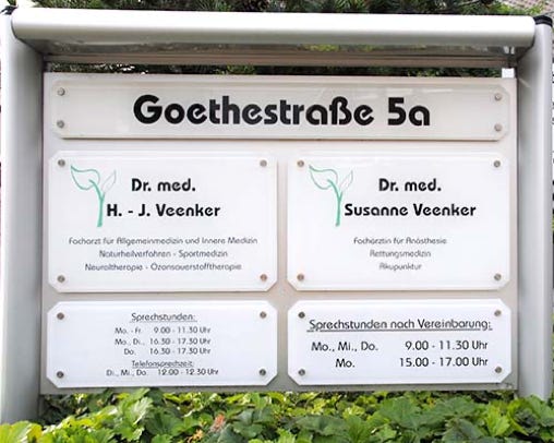 Hausarztpraxis Veenker Bad Bentheim Goethestraße 5a